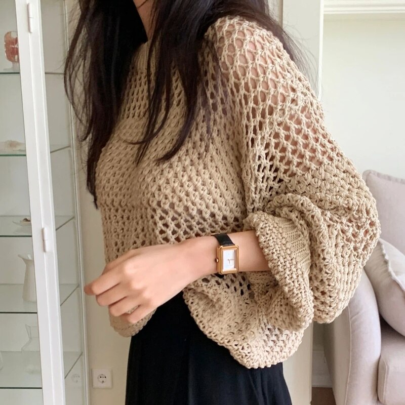 Sun-proof Basic Soft Pullovers