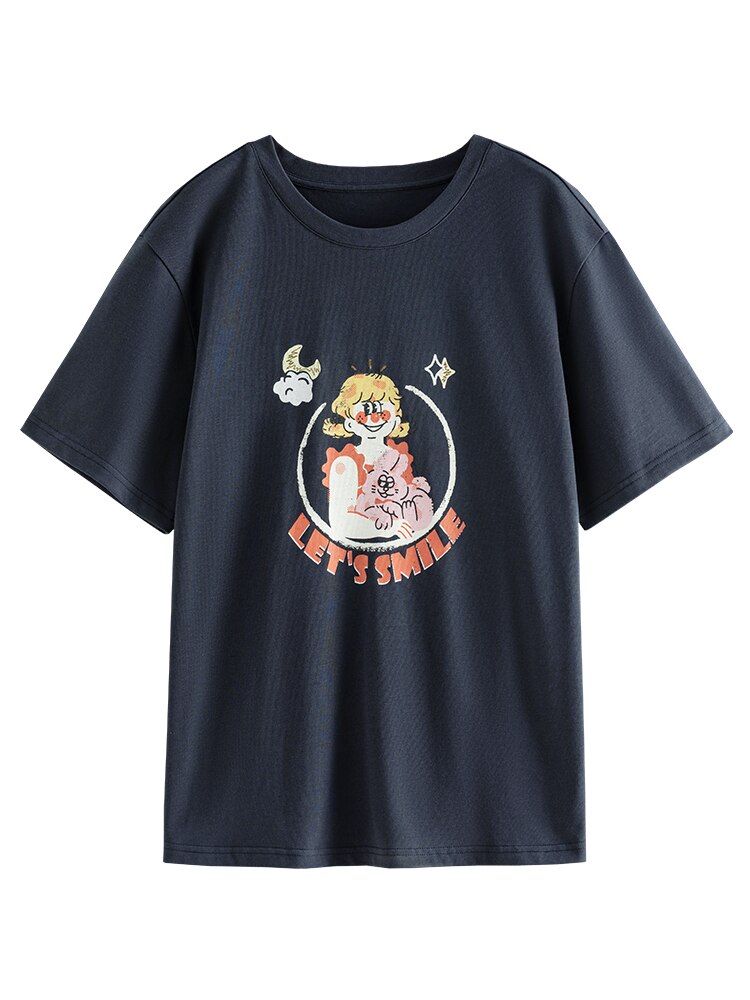 Summer Chic Style Casual Tops Female