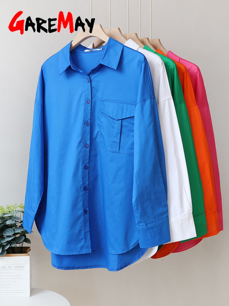 Oversize Long Sleeve Top Basic Shirt