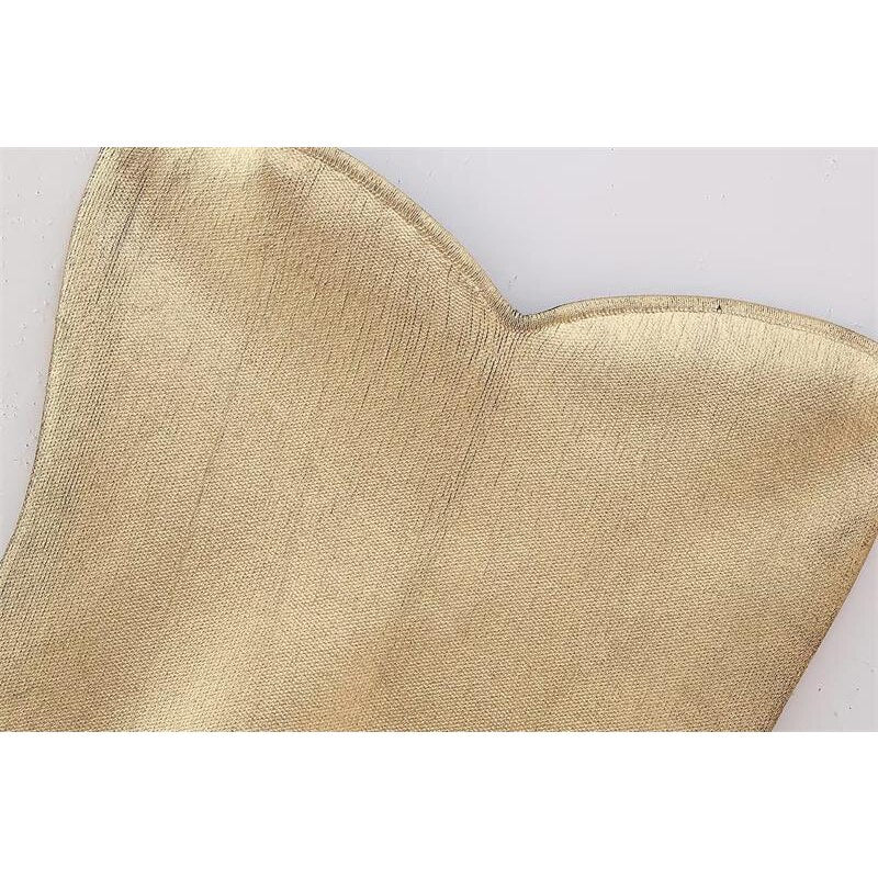 New Chic Tube Top Elastic Short Top