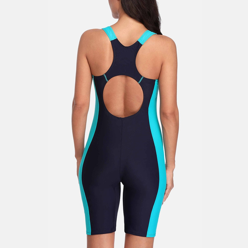 One Piece Women Sports Swimwear