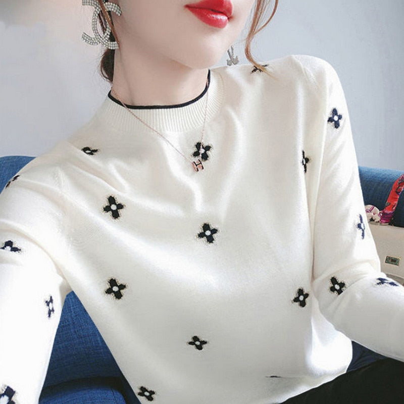Exquisite Embroidery Knitwear