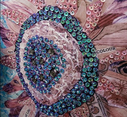 Çiçek Baskılı Kot Ceketler