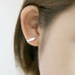 925 Sterling Silver Cat&Fish Earrings (Hypoallergenic)