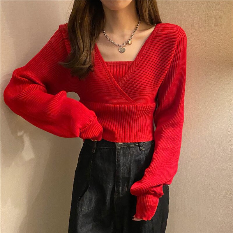 Casual Korean Style Daily Loose Design Sweater