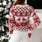 Christmas Deer Knitted Pullover