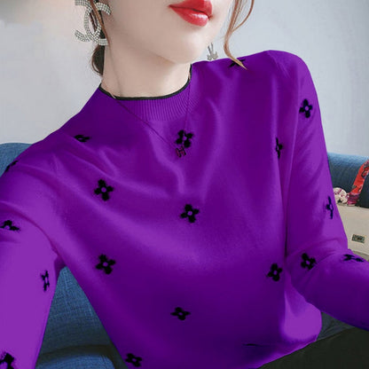 Exquisite Embroidery Knitwear