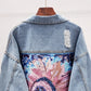 Floral Printing  Denim Jackets