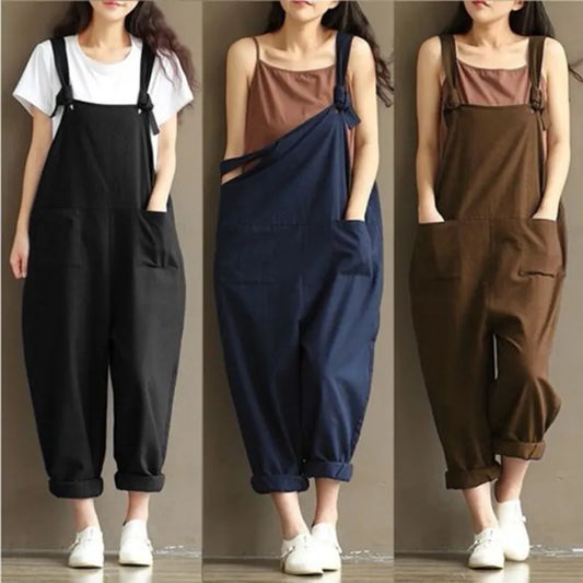 Loose Strap Jumpsuit