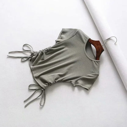 Yan Bağcıklı Kırpılmış Kesim