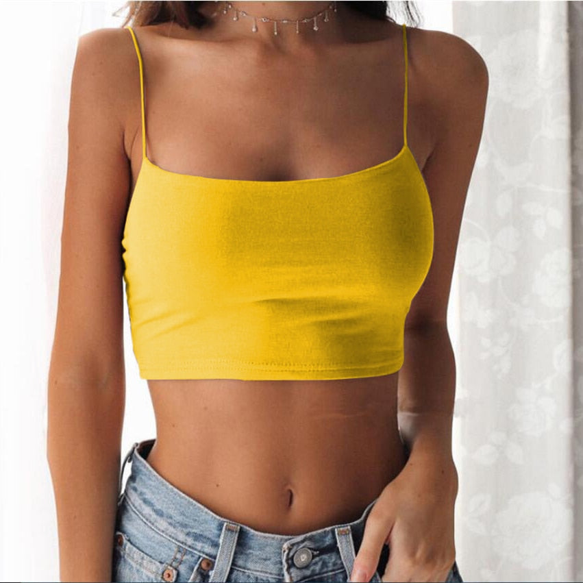Sexy Rope Hanging Crop Tops