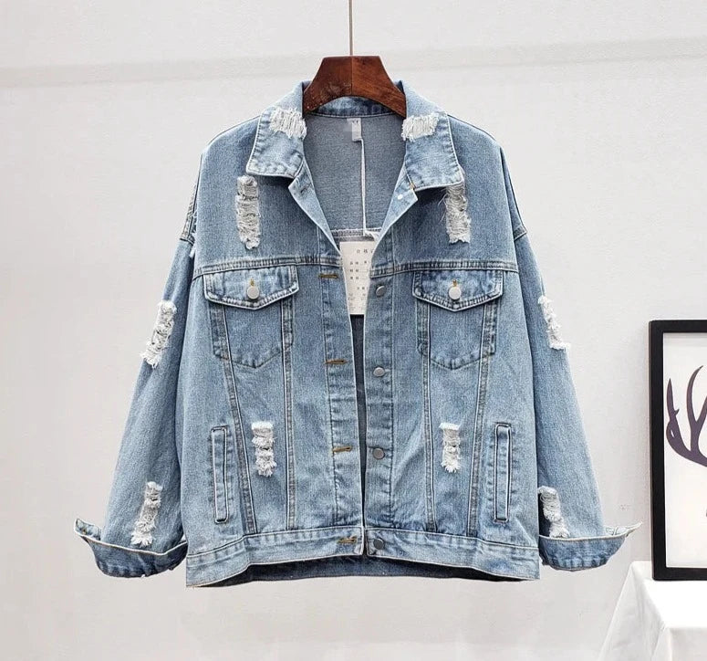 Floral Printing  Denim Jackets