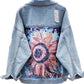 Floral Printing  Denim Jackets