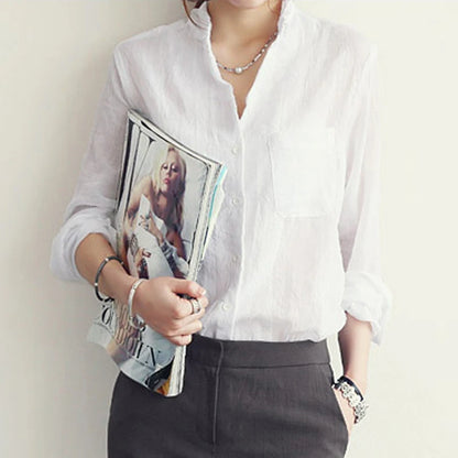 Linen Women Shirt