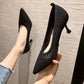 Comfortable Triangle Heeled Shoes