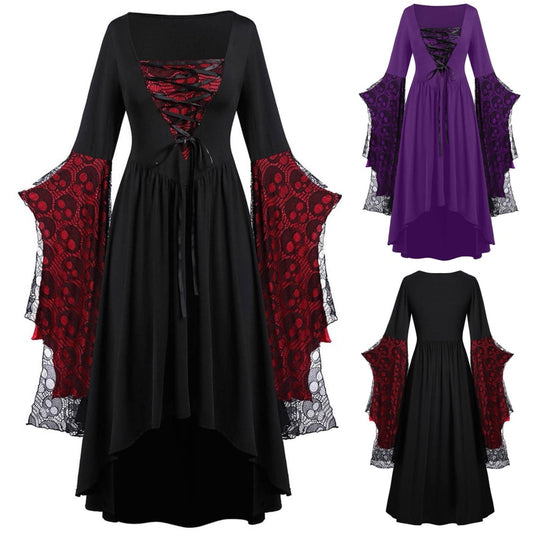 Vintage Halloween Gothic Vampire Costume