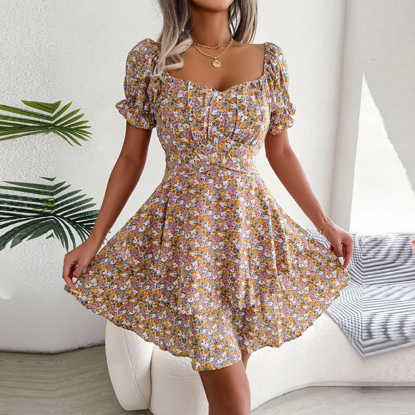 Floral Dress For Fashion