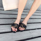 Leather Square Toe Luxury Sandals