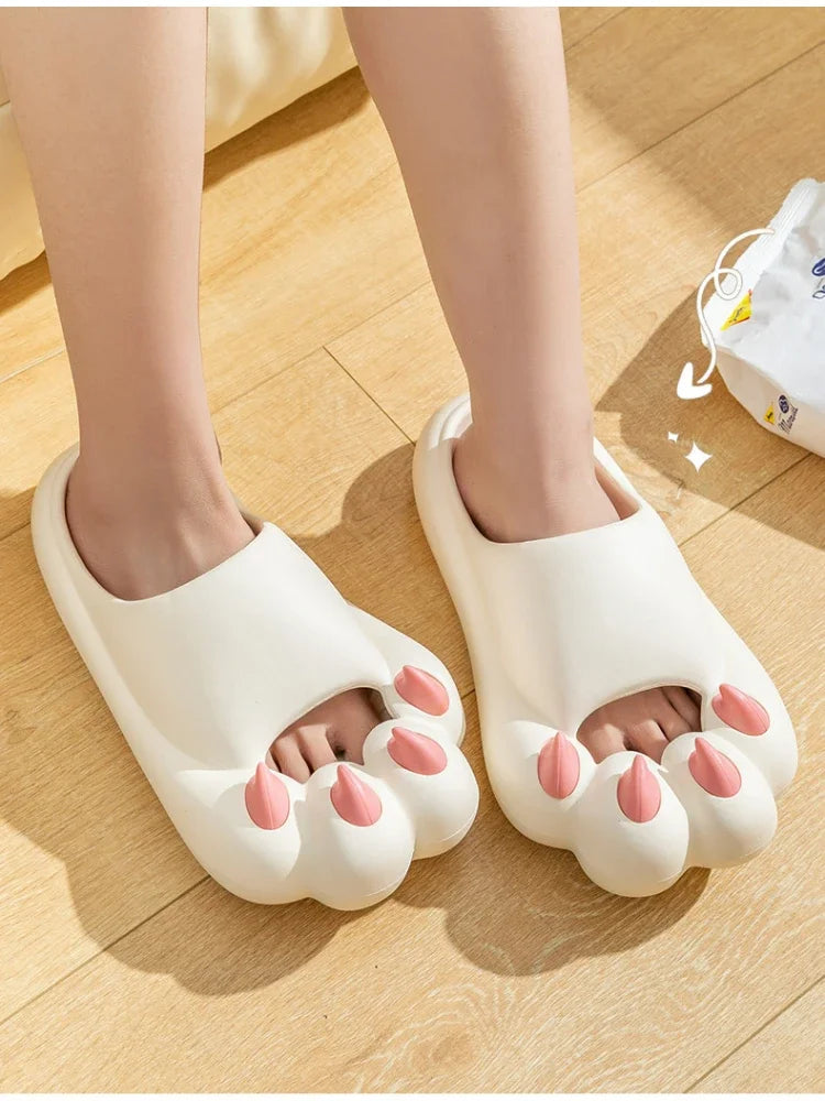 Cat Claw Design Slippers