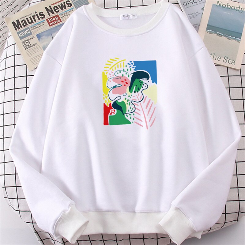 Fashion Aesthetic Art Print Thin Hoodies