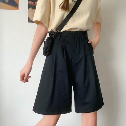 Comfortable Knee-Length Cargo Shorts