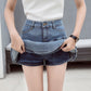 Vintage Denim Mini Skirts