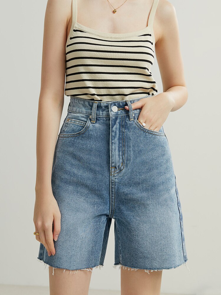 Fashion Womens Sexy Denim Shorts Pants Wide Leg Mini High Waist Summer  Jeans | eBay