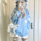 Angel Wings Star Oversized Jacket