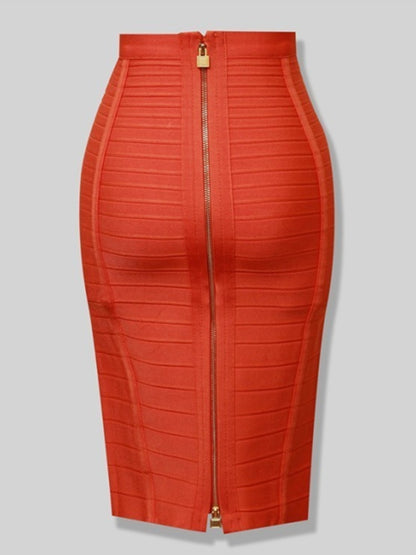Sexy Solid Pencil Skirt