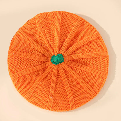 Halloween Pumpkin Beret