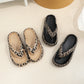 Leopard Thick-Soled Slippers