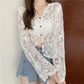 Vintage Lace Sheer Shirt