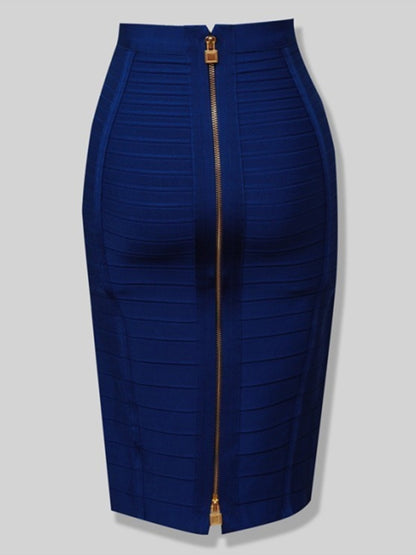 Sexy Solid Pencil Skirt