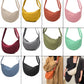 Nylon Half Moon Bag