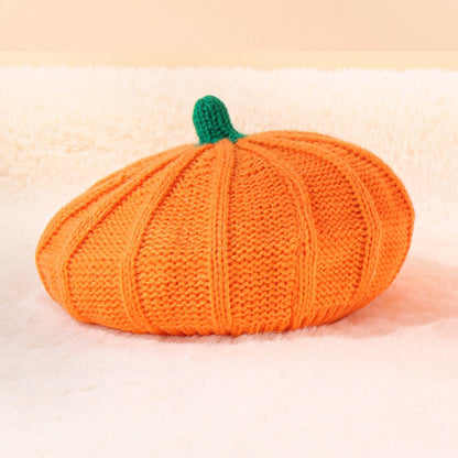 Halloween Pumpkin Beret