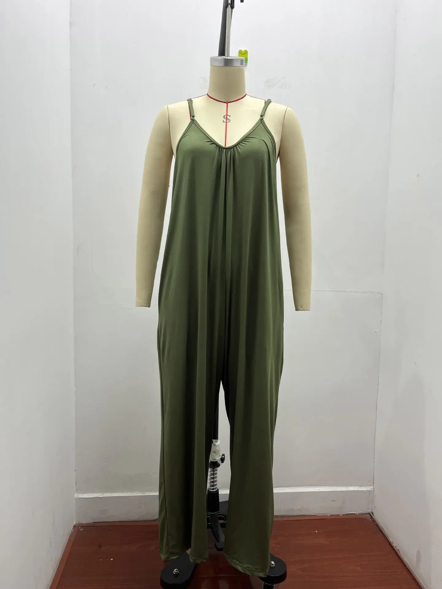 Color Casual Jumpsuit