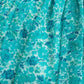 Single Shoulder Floral Print Chiffon Mini Dress