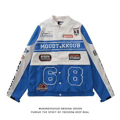 Windproof Hip Hop High Jackets