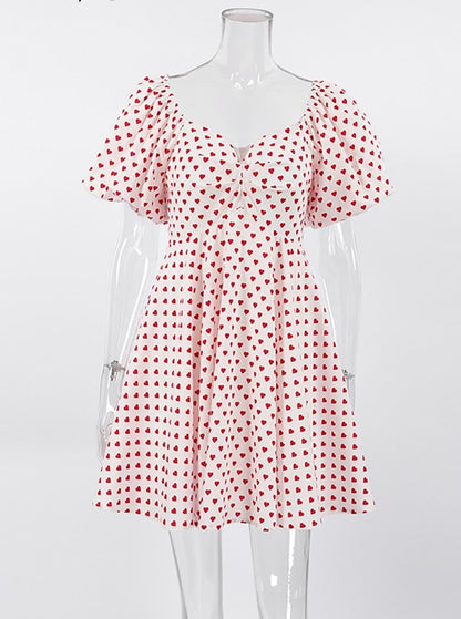 Women Polka Dot Dress