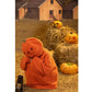 Plush Pumpkin Hoodies