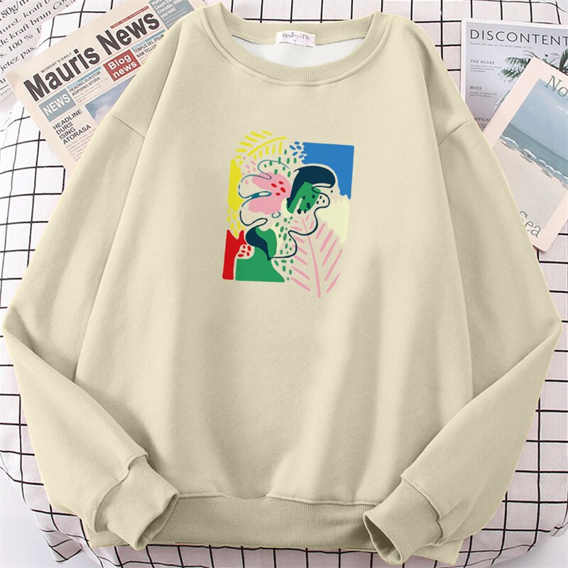 Fashion Aesthetic Art Print Thin Hoodies