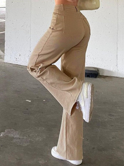 Autumer Winter Women Denim Pants High Wais