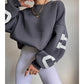 Casual Fashion Printing Versatile Sweatshirt