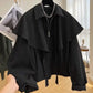 Design Short Cape Jacket