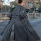 Korean Style Loose Oversized X-Long Women's Trench Coat