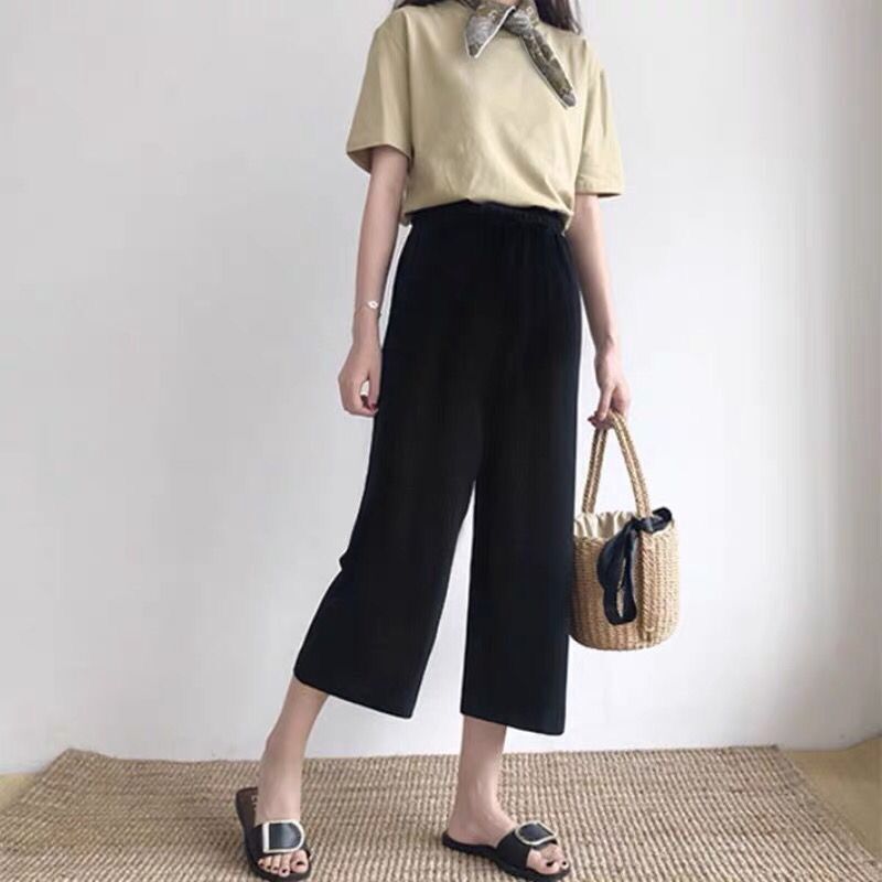 Cusual Pants Women Spring Summer Ankle-length PANT