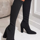 Mesh Long Boots