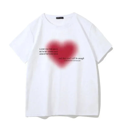 Heart Print T-Shirt