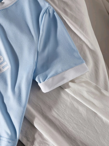 Hawaii Beach Printed Crop