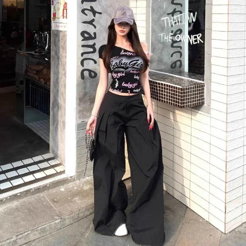 Baby girl text printed t-shirt